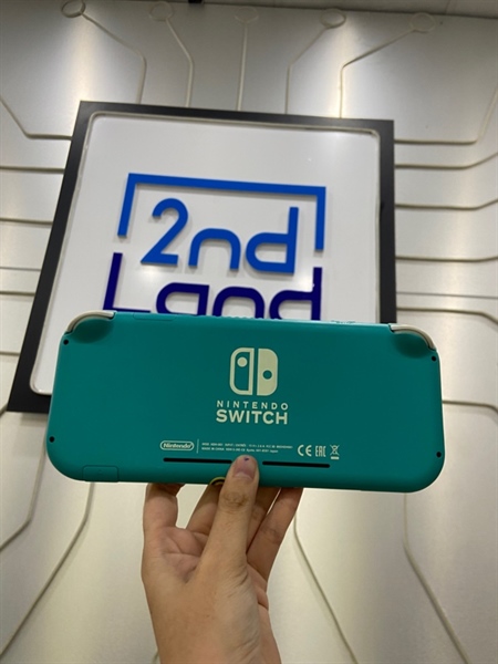 Máy chơi game Nintendo Switch Lite - Bản hack - 128GB - Màu xanh lá - Ngoại hình: 98% - Kèm túi 1