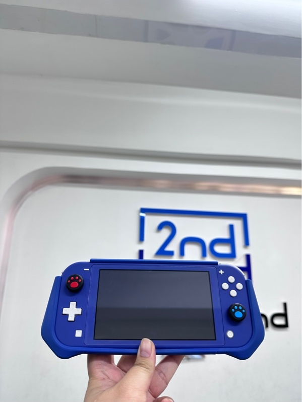 Máy chơi game Nintendo Switch Lite - Chưa hack - 32gb - Màu xanh - Ngoại hình 98% - Fullbox, kèm túi, ốp