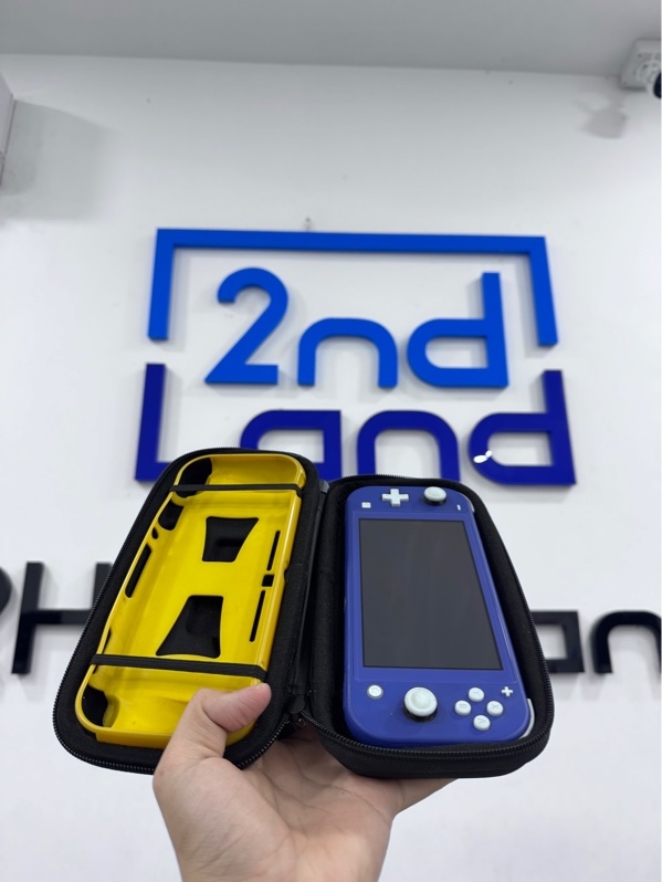 Máy chơi game Nintendo switch lite - Chưa hack - Màu tím - Ngoại hình 97% - Viền ám vàng , ố nhẹ nút bấm - Fullbox