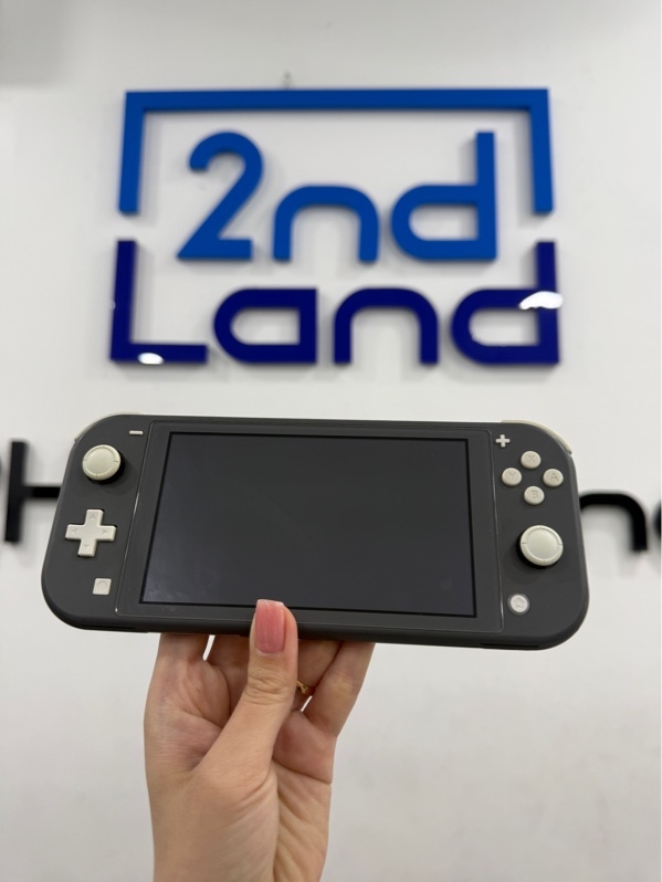Máy chơi game Nintendo switch lite - Chưa hack - Màu xám - Ngoại hình 98% - Màn vàng viền nhẹ , ố nút bấm - Kèm 1 túi tróc da ,1 sạc