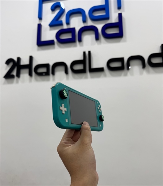 Máy chơi game Nintendo Switch Lite - Đã hack - 128GB - Màu xanh - Ngoại hình 97% - Kèm sạc + Túi đựng + Thẻ 128GB 1