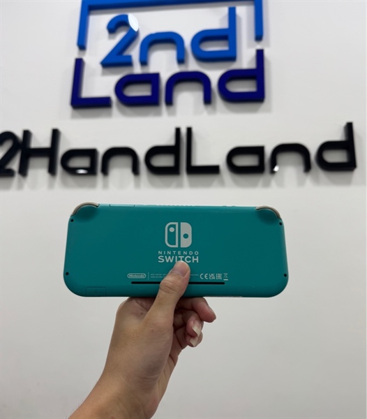 Máy chơi game Nintendo Switch Lite - Đã hack - 128GB - Màu xanh - Ngoại hình 97% - Kèm sạc + Túi đựng + Thẻ 128GB 2