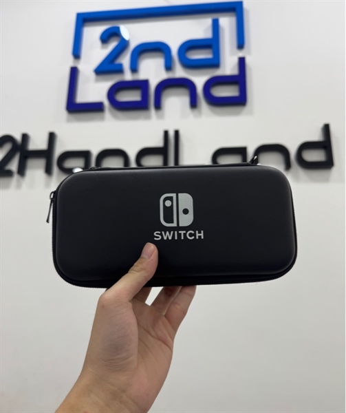 Máy chơi game Nintendo Switch Lite - Đã hack - 128GB - Màu xanh - Ngoại hình 97% - Kèm sạc + Túi đựng + Thẻ 128GB 3