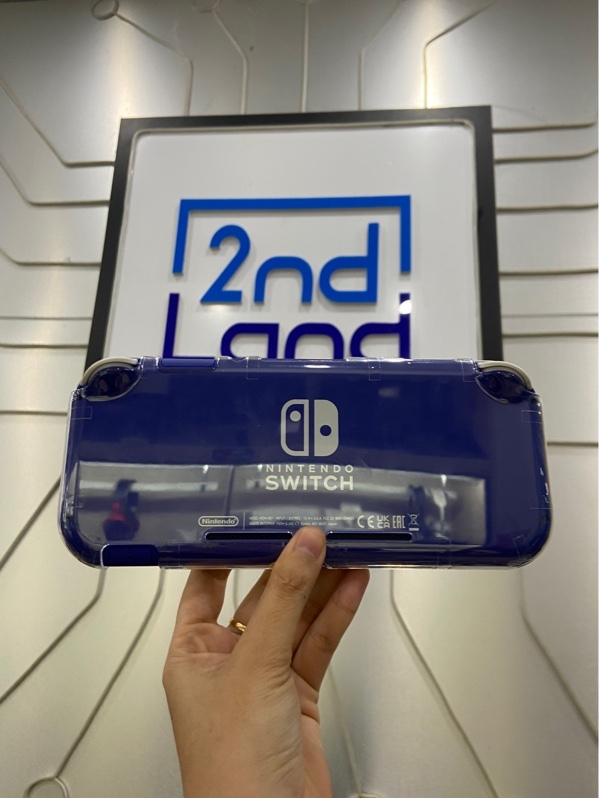 Máy chơi game Nintendo Switch Lite - Đã hack - 256GB - Màu xanh dương - Kèm sạc, túi vải