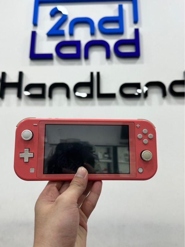 Máy chơi game Nintendo Switch Lite - Đã hack (có 3 game) - Màu hồng - Ngoại hình 97% - Kèm box + Sạc + Thẻ 128GB