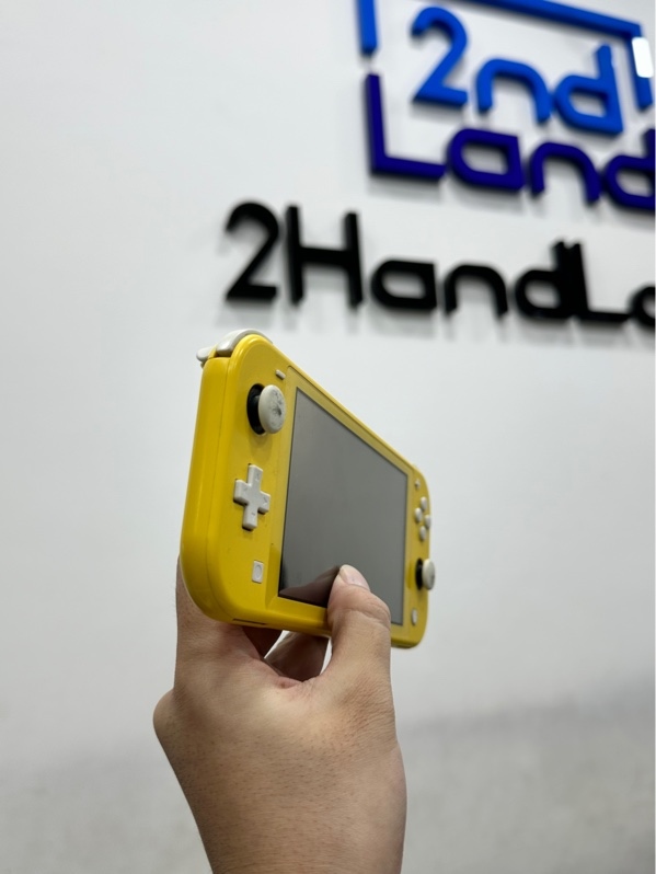 Máy chơi game Nintendo Switch Lite - Đã hack - Firmware 19.0.1 - Màu vàng - Ngoại hình 97% - Kèm sạc + 128GB