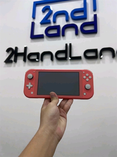 Máy chơi game Nintendo Switch Lite - Đã hack - Màu đỏ - Ngoại hình 97% - Fullbox - Kèm 1 thẻ nhớ 256GB