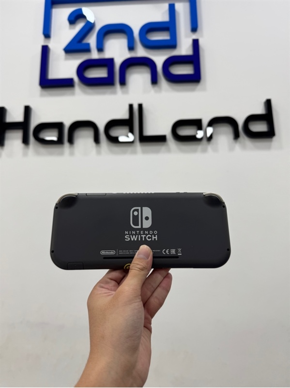 Máy chơi game Nintendo Switch Lite - Đã hack - Màu xám - Ngoại hình 97% - Fullbox + ốp nhựa + Thẻ nhớ 128gb Kèm host sẵn chứa nhiều game 2