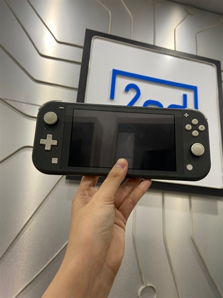 Máy chơi game Nintendo Switch Lite - Đã hack - Màu xám - Ngoại hình: 97% - Màn trầy - Kèm sạc