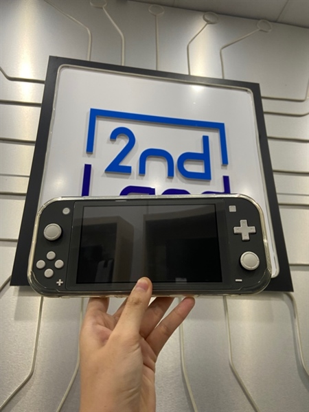 Máy chơi game Nintendo Switch Lite - Đã hack - Màu xám - Ngoại hình: 98% - Body - Kèm sạc