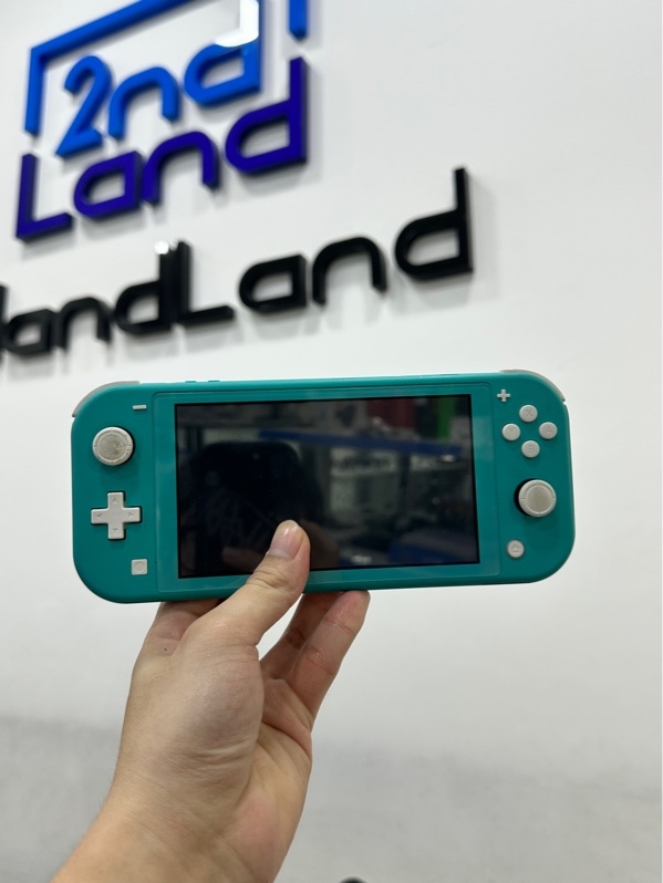 Máy chơi game Nintendo Switch Lite - Đã hack - Màu xanh -Ngoại hình 97% - Kèm sạc + Thẻ 128GB