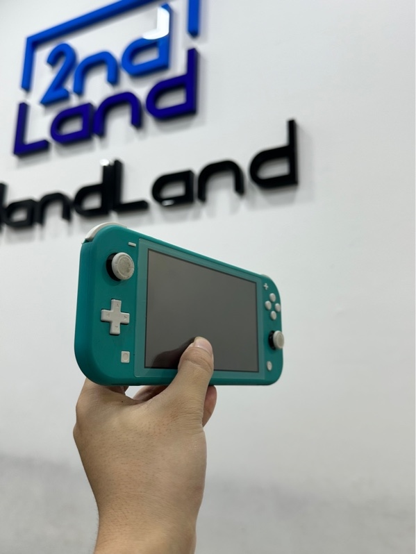 Máy chơi game Nintendo Switch Lite - Đã hack - Màu xanh -Ngoại hình 97% - Kèm sạc + Thẻ 128GB