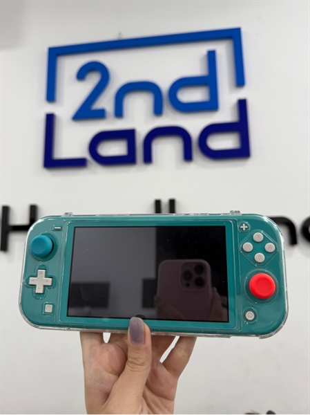 Máy chơi game Nintendo Switch Lite - Đã hack - Màu xanh - Ngoại hình 97% - Ố vàng , tinfoil hết hạn host - Kèm túi , sạc , thẻ nhớ 128GB 1