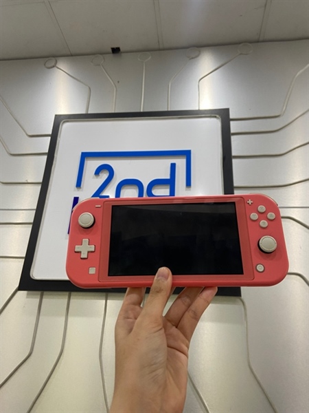 Máy Chơi Game Nintendo Switch Lite - HDH-001 - Bản hack - Màu hồng - Ngoại hình: 98% - Không sạc - Kèm thẻ 128GB