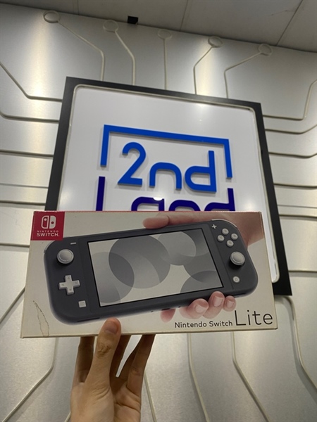 Máy chơi game Nintendo Switch Lite - kèm thẻ 128GB - Đã hack - Màu đen - Ngoại hình: 98% - Kèm Box + sạc