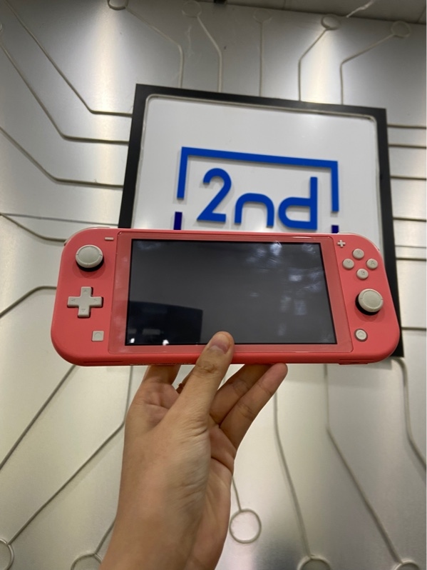 Máy chơi game Nintendo Switch Lite - Màu hồng - Ngoại hình: 97% - Kèm sạc