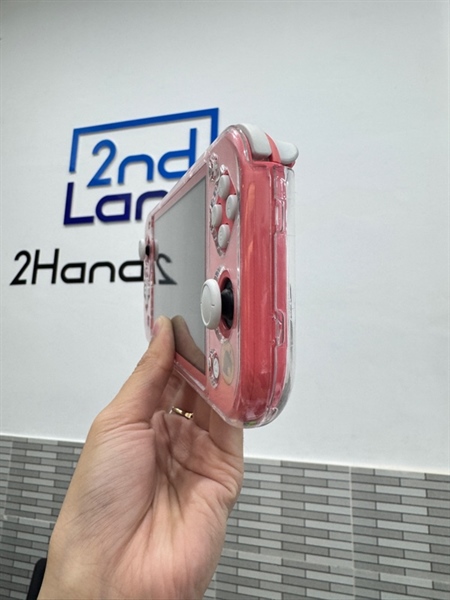 Máy chơi game Nintendo Switch Lite - Màu hồng - Ngoại hình 98% - Body, kèm sạc, kèm thẻ 128gb fullgame 2