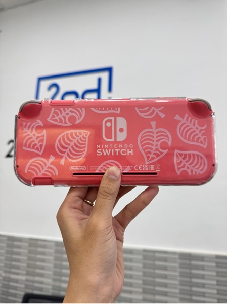 Máy chơi game Nintendo Switch Lite - Màu hồng - Ngoại hình 98% - Body, kèm sạc, kèm thẻ 128gb fullgame 3