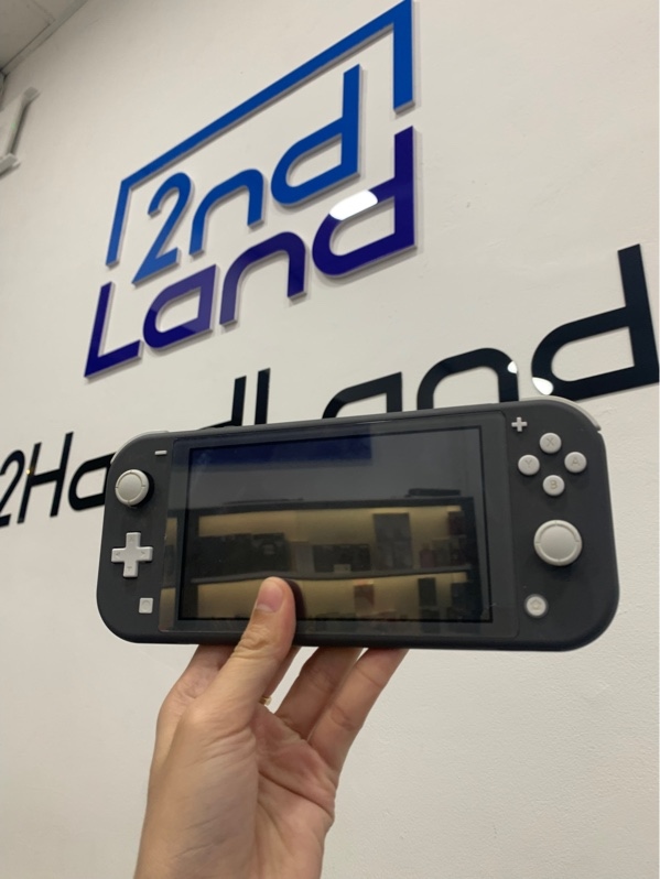 Máy chơi game Nintendo Switch Lite - Màu xám - Đã Hack - Ngoại hình: 98% - Fullbox + túi + thẻ 128GB