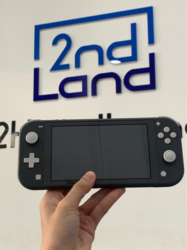 Máy chơi game Nintendo switch lite - Màu xám - Ngoại hình: 98% - Kèm sạc