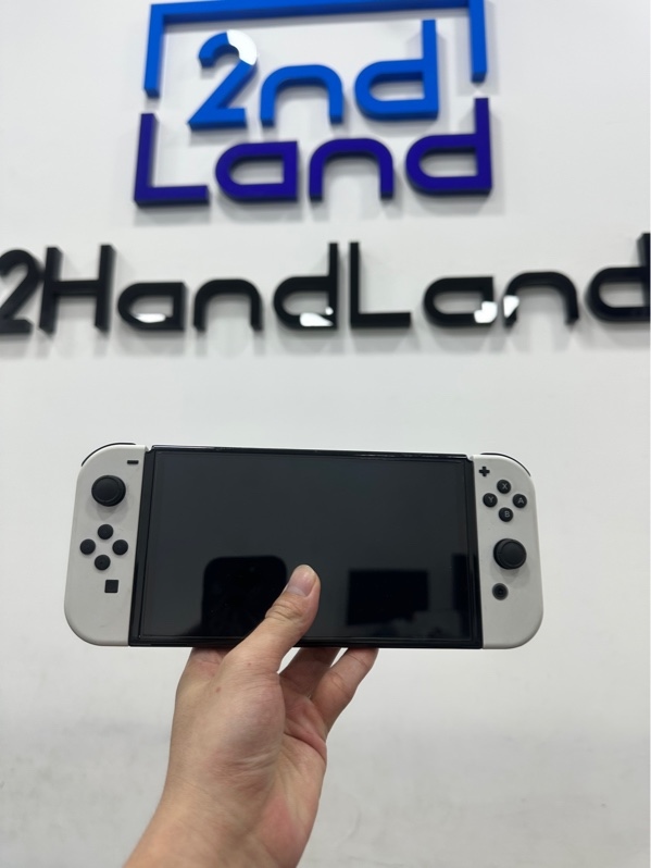 Máy chơi game Nintendo Switch Oled - Đã hack - Màu trắng - Ngoại hình: 98% - Fullbox + Thẻ 256GB