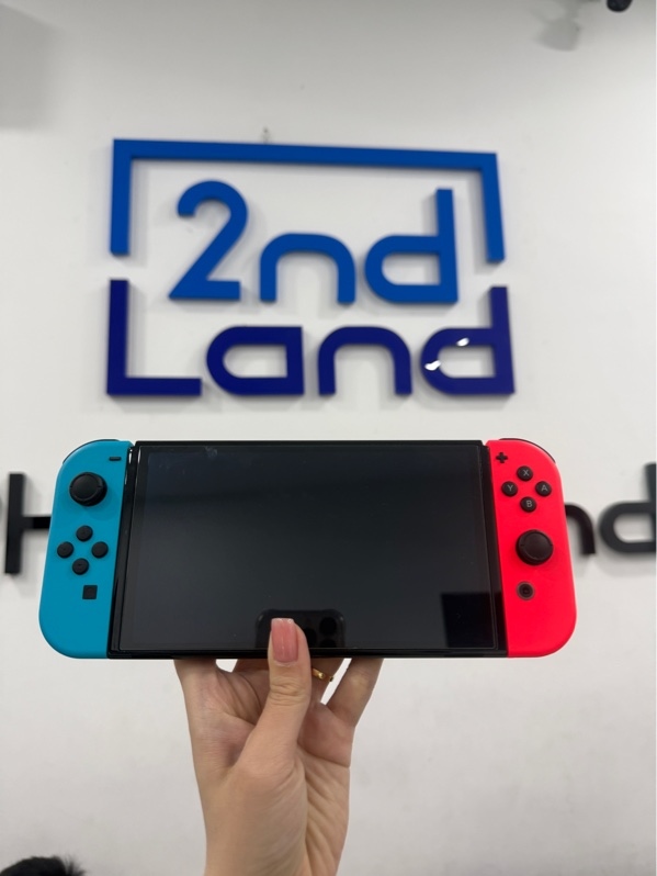 Máy chơi game Nintendo Switch Oled - đã hack Nshop thẻ 256Gb - Màu đen - Ngoại hình 98% - Không tinfoil - Fullbox , 1 túi đựng