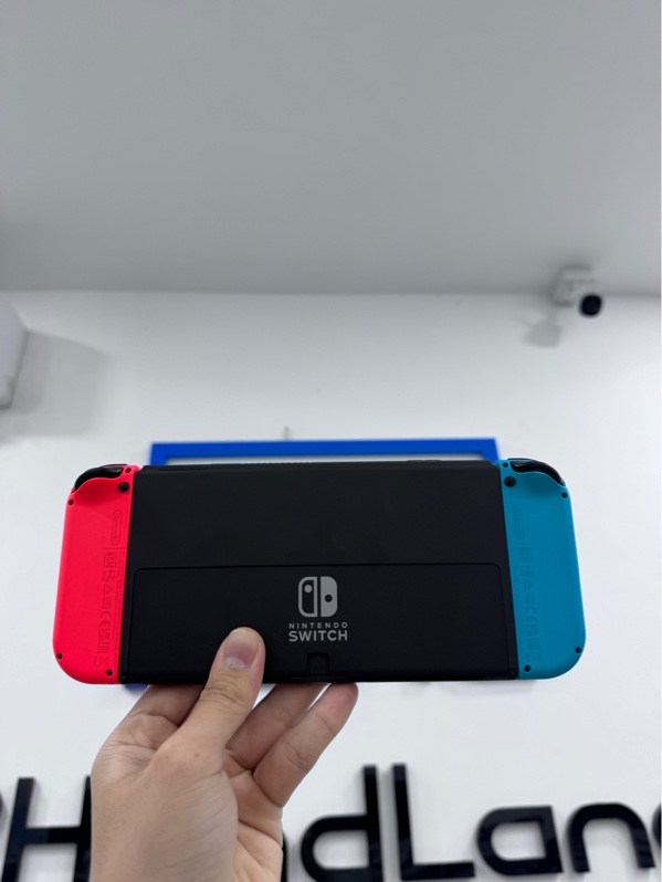 Máy chơi game Nintendo switch oled - Đã hack thẻ 256G - Màu đen - Ngoại hình 98% - Hack tinfoil, đã hết host - Fullbox