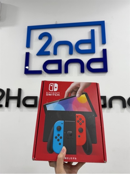 Máy chơi game Nintendo Switch Oled - Màu đen - Ngoại hình 98% - FullBox - Còn BH