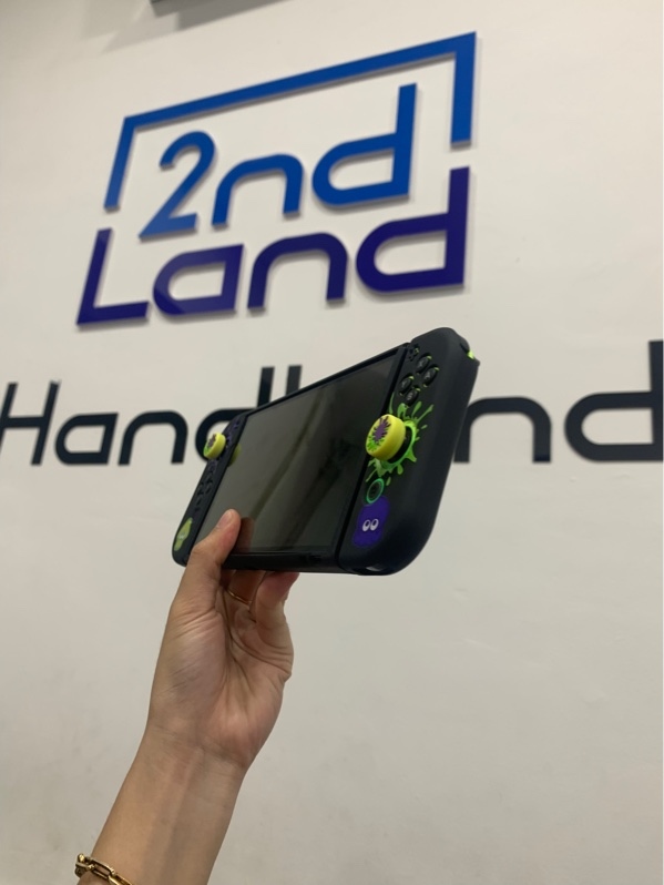 Máy chơi game Nintendo switch oled spalatoon 3 - Đã hack - Màu đen - Ngoại hình: 98% - Fullbox, kèm thẻ 128gb