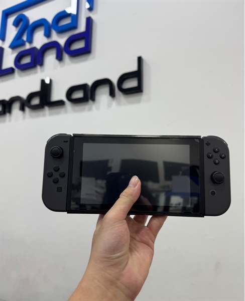 Máy chơi game Nintendo Switch V1 - Đã hack - Màu xám - Ngoại hình 97% - Kèm túi đựng + Sạc + Thẻ 128GB + 2 joycon + Dock 3in1 Tivi Mini Cho Nintendo Switch V1