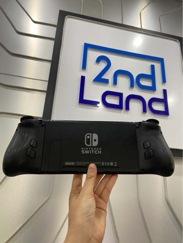 Máy chơi game Nintendo Switch V1 - Đã hack thẻ 128GB - Màu đen - Ngoại hình: 97% - Kèm sạc + joycoins linh kiện