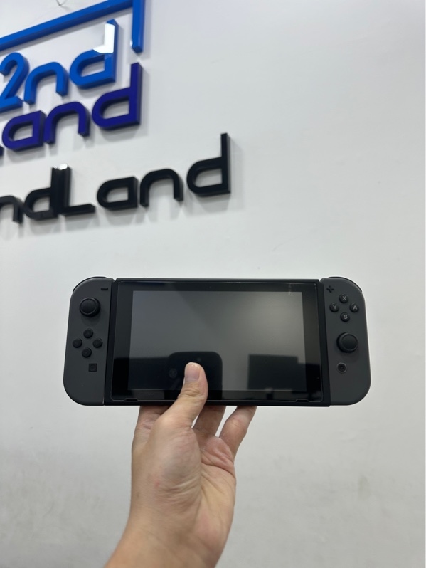 Máy chơi game Nintendo switch V2 - ĐÃ HACK - Màu xám - Noại hình 97% - Kèm box + Dock xuất hình + Grip lớn + Sạc + hdmi + Thẻ 256GB