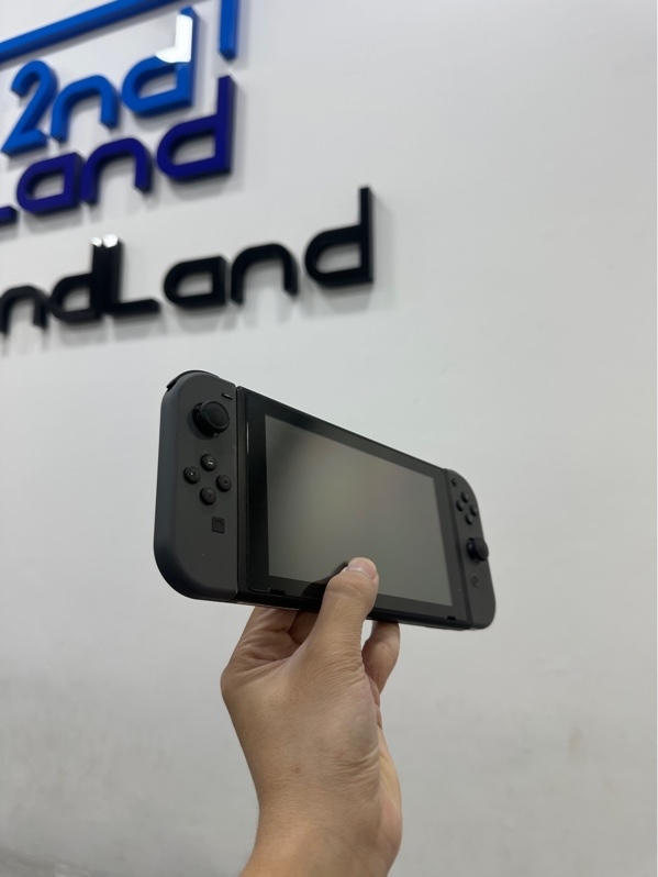 Máy chơi game Nintendo switch V2 - ĐÃ HACK - Màu xám - Noại hình 97% - Kèm box + Dock xuất hình + Grip lớn + Sạc + hdmi + Thẻ 256GB