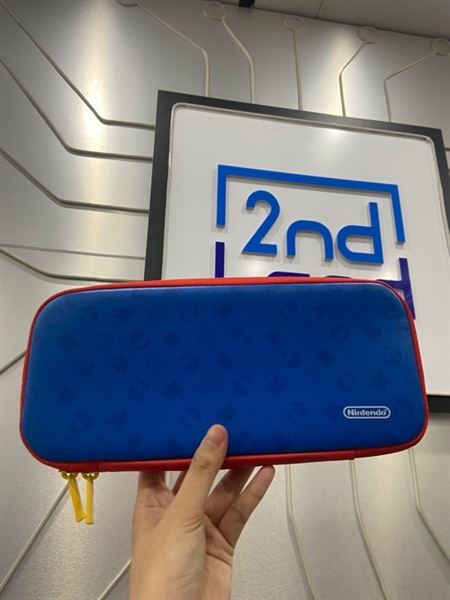 Máy chơi Game Nintendo switch V2 Mario - Màu đỏ - Ngoại hình: 98% - Body - Full phụ kiện + kèm thẻ nhớ 128GB