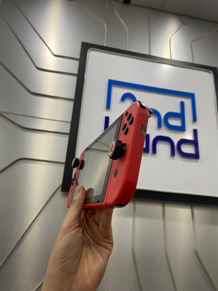 Máy chơi Game Nintendo switch V2 Mario - Màu đỏ - Ngoại hình: 98% - Body - Full phụ kiện + kèm thẻ nhớ 128GB 2