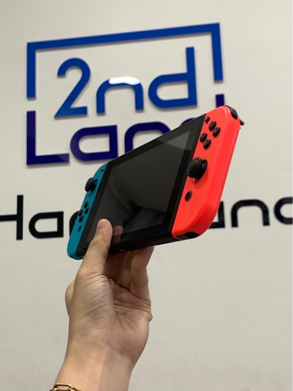 Máy chơi game Nintendo switch v2 - Màu neon - Ngoại hình: 98% - Fullbox
