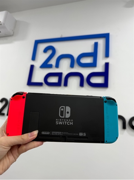 Máy chơi game Nintendo Switch V2 - Màu xanh đỏ đen - Ngoại hình 98% - Kèm thẻ 128Gb - FullBox đủ phụ kiện 2