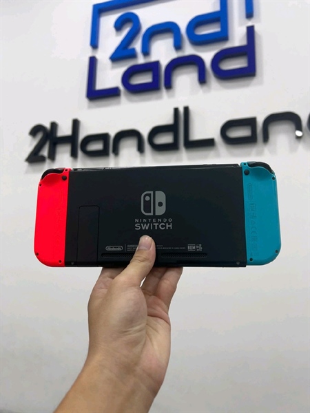 Máy chơi game Nintendo Switch V2 - Màu xanh đỏ - Ngoài hình 97% - Fullbox 2
