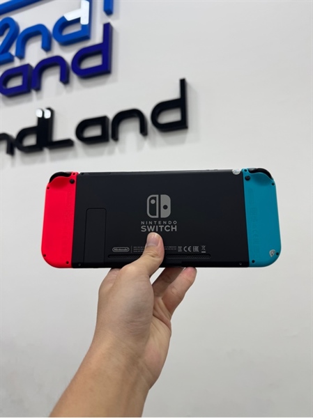 Máy chơi game Nintendo Switch Ver 2 - Màu xanh đỏ - Ngoại hình 97% - Nút X lờn - Kèm sạc 2