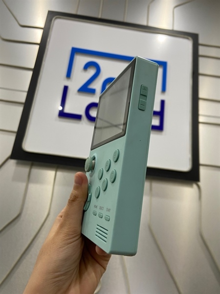 Máy chơi game Powkiddy A19 - Màu xanh ngọc - Ngoại hình: 97% - Không có game - Kèm cáp sạc + thẻ 64GB 1