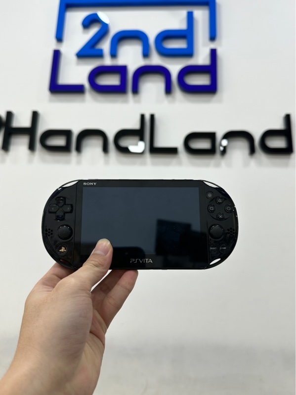 Máy chơi game PS Vita 2000 - Đã hack - Màu đen - Ngoại hình 97% - Kèm box + Sạc + Túi đựng + Thẻ 64GB