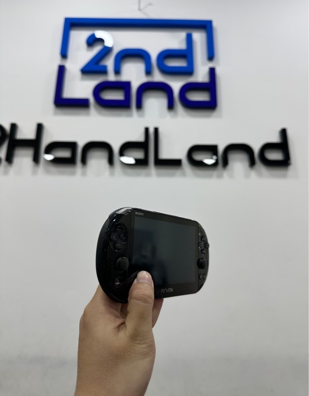 Máy chơi game PS Vita 2000 - Đã hack - Màu đen - Ngoại hình 97% - Kèm sạc + Thẻ 32GB