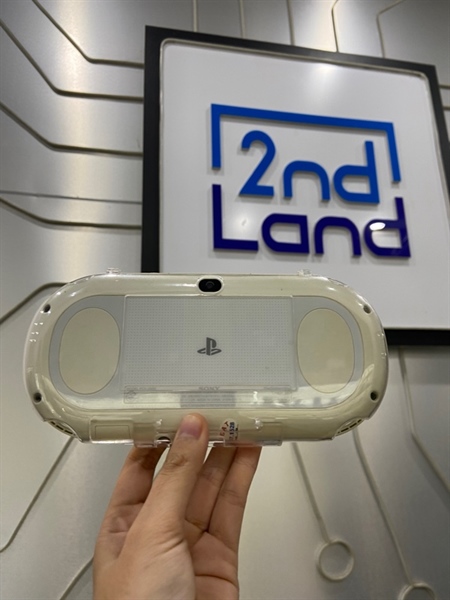 Máy chơi game PS Vita 2000 - Màu trắng - Ngoại hình: 97% - Màn ám vàng - Body 1