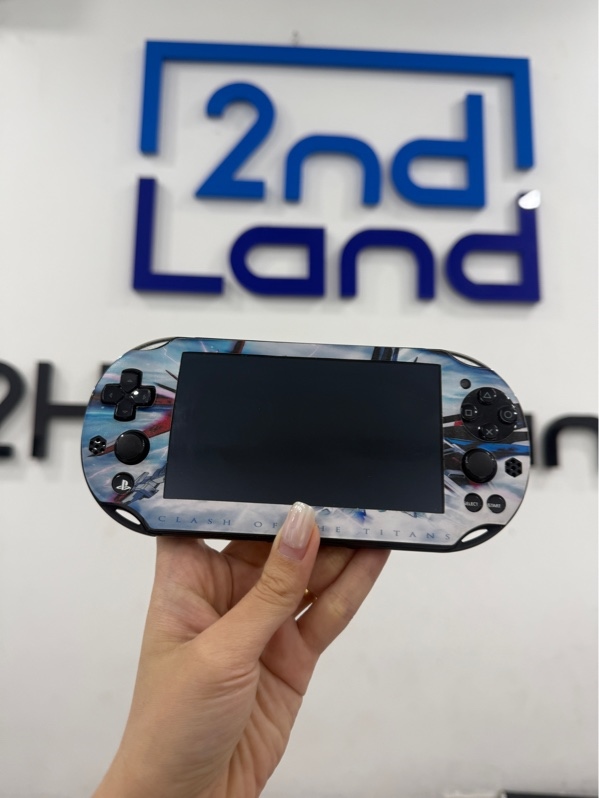 Máy chơi game PS Vita PCh-2001 - Đã hack - Màu đen - Ngoại hình 98% - Kèm thẻ 128Gb , sạc linh kiện