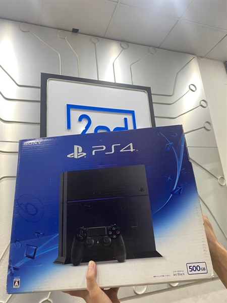 Máy chơi game PS4 - Fat-396 - Firmware 4.71 - Màu đen - Ngoại hình: 98% - FullBox - Kèm dây nguồn, dây HDMI