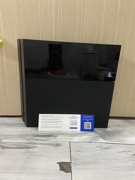 Máy chơi game PS4 Fat - 500GB - CUH-1000A - Firmware 11.02 - Màu đen - Ngoại hình: 97% - Nút lấy đĩa chập chờn - Kèm 1 tay cầm + dây nguồn 1