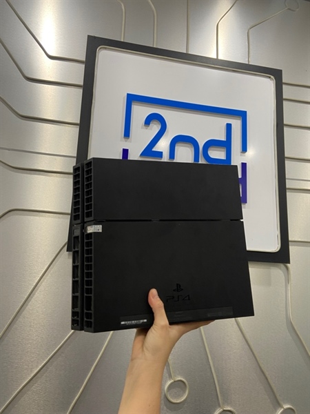 Máy chơi game PS4 Fat - 500GB - CUH-1200A - Firmware 11.53 - Màu đen - Ngoại hình: 97% - Body - Kèm nguồn + HDMI + 1 tay cầm 1