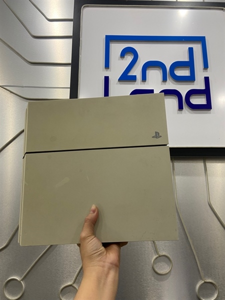 Máy chơi game PS4 Fat - 500GB CUH-1200A - Firmware 9.6 - Màu trắng - Ngoại hình: 97% - Ố vàng - Body - Kèm nguồn + HDMI