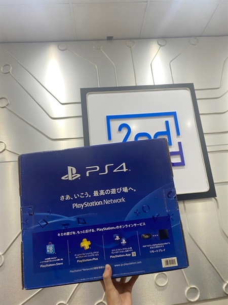 Máy chơi game PS4 - Fat-783 - Firmware 7.02 - Màu đen - Ngoại hình: 98% - Box