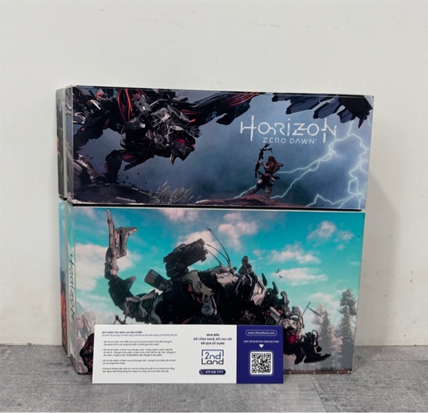 Máy chơi game PS4 Fat - Bản Desting Limited Edition - Firmware 13.02 - CUH-1206A 500GB - Màu trắng - Ngoại hình 97% - Đã dán skin - Kèm nguồn + HDMI + 1 tay cầm PS4 dán skin + 1 dây Micro USB